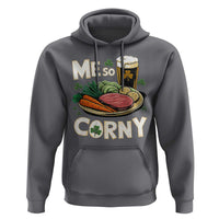 Funny St Patricks Day Me So Corny Hoodie Stout Irish Corned Beef