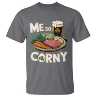 Funny St Patricks Day Me So Corny T Shirt Stout Irish Corned Beef