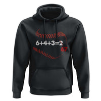 Funny 6432 67 Baseball Hoodie Double Play Outs Baseball Player