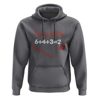 Funny 6432 67 Baseball Hoodie Double Play Outs Baseball Player