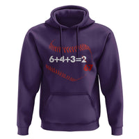 Funny 6432 67 Baseball Hoodie Double Play Outs Baseball Player