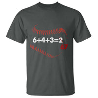 Funny 6432 67 Baseball T Shirt Double Play Outs Baseball Player