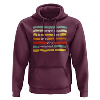 Everything Is Fine Trust Your Government Hoodie Retro Political Statement
