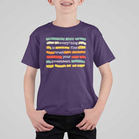 Everything Is Fine Trust Your Government T Shirt For Kid Retro Political Statement