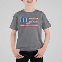 Everything Is Fine Trust Your Government T Shirt For Kid Funny Political American Flag