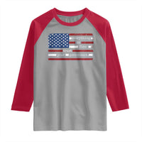 Everything Is Fine Trust Your Government Raglan Shirt Funny Political American Flag
