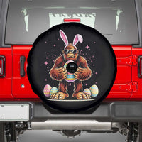 Funny Bigfoot Easter Day Bunny Sasquatch Egg Spare Tire Cover