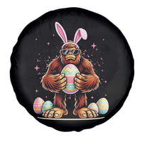 Funny Bigfoot Easter Day Bunny Sasquatch Egg Spare Tire Cover