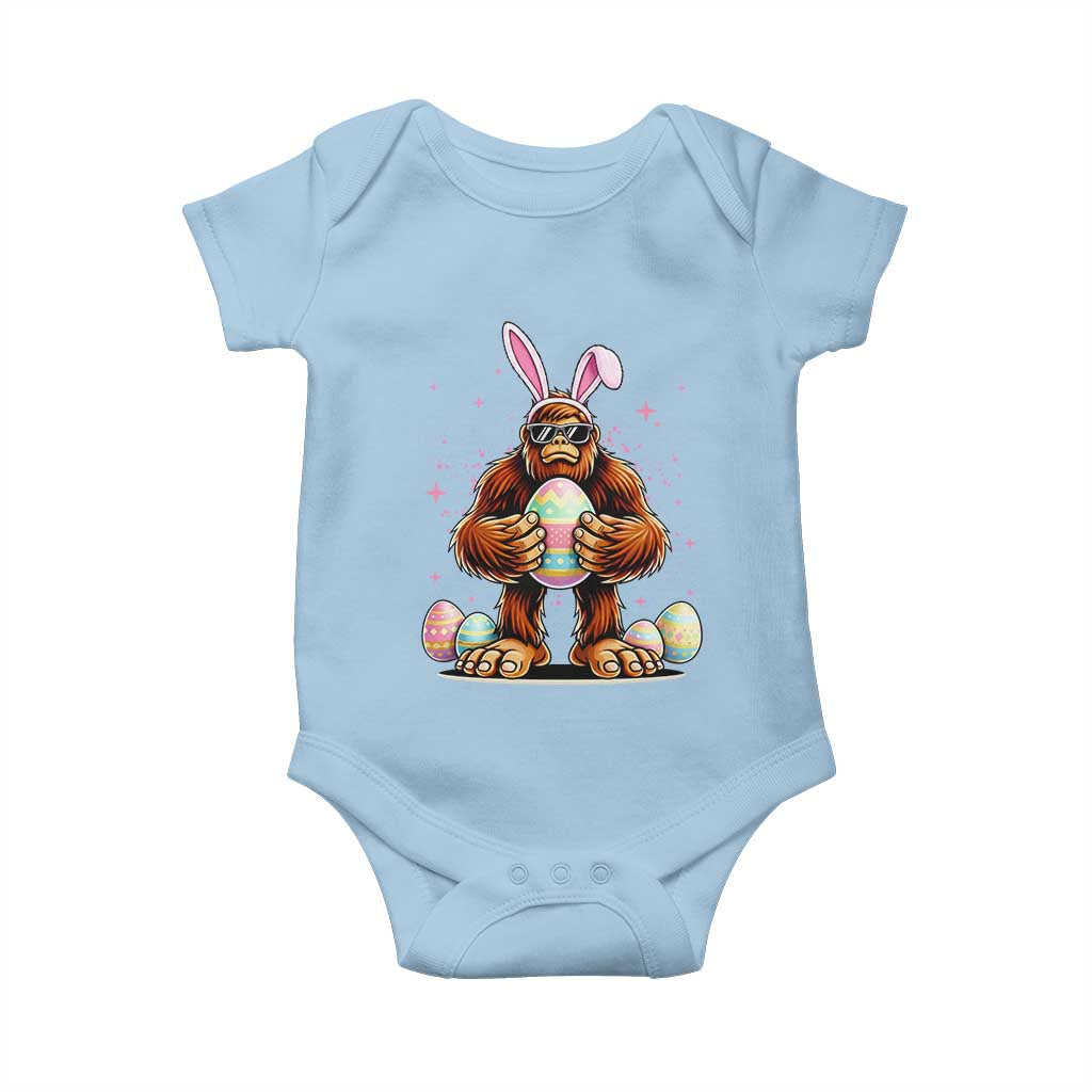 Funny Bigfoot Easter Day Bunny Sasquatch Egg Baby Onesie