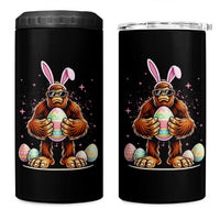 Funny Bigfoot Easter Day Bunny Sasquatch Egg 4 in 1 Can Cooler Tumbler