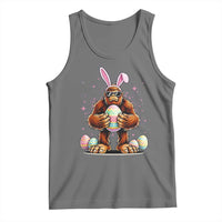 Funny Bigfoot Easter Day Bunny Sasquatch Egg Tank Top