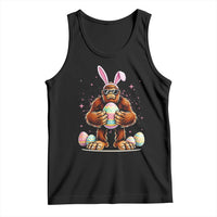 Funny Bigfoot Easter Day Bunny Sasquatch Egg Tank Top