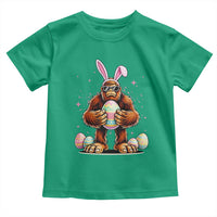 Funny Bigfoot Easter Day Bunny Sasquatch Egg Toddler T Shirt