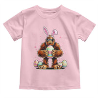Funny Bigfoot Easter Day Bunny Sasquatch Egg Toddler T Shirt