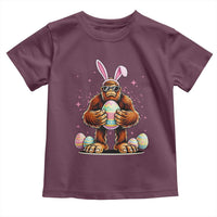 Funny Bigfoot Easter Day Bunny Sasquatch Egg Toddler T Shirt