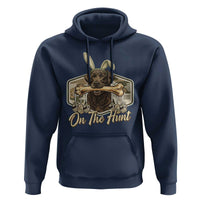 Funny Egg Hunter Hoodie On The Hunt Camo Easter Labrador Dog