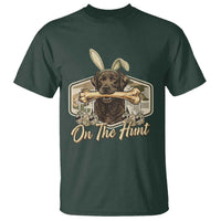 Funny Egg Hunter T Shirt On The Hunt Camo Easter Labrador Dog