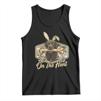 Funny Egg Hunter Tank Top On The Hunt Camo Easter Labrador Dog