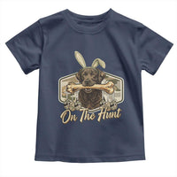 Funny Egg Hunter Toddler T Shirt On The Hunt Camo Easter Labrador Dog