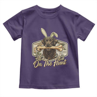Funny Egg Hunter Toddler T Shirt On The Hunt Camo Easter Labrador Dog