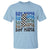 Funny Boy Mama T Shirt Mother's Day Checkered Lightning Bolt