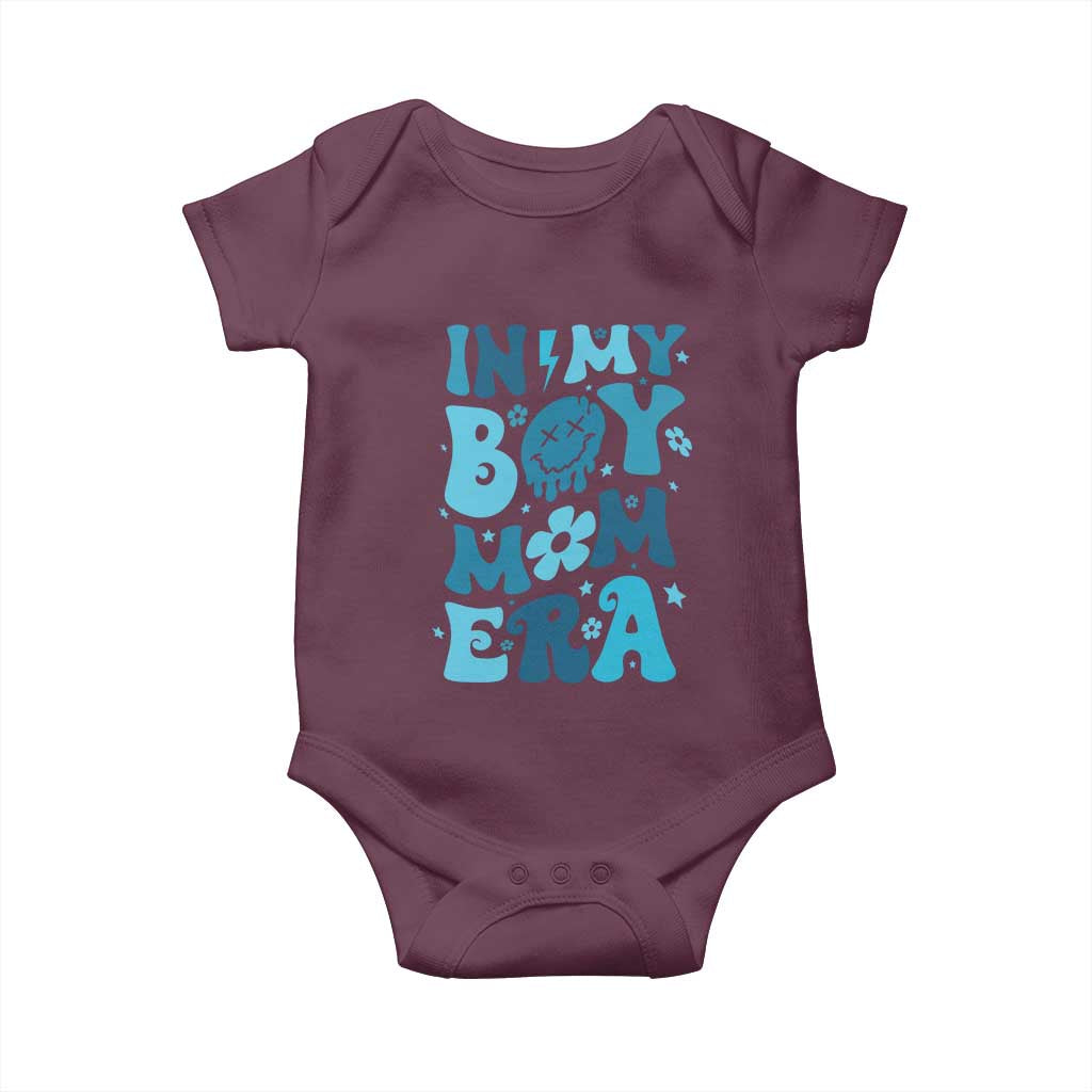 Funny In My Boy Mom Era Baby Onesie Mother's Day