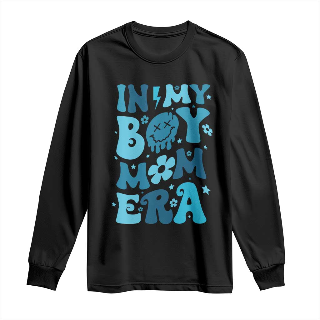 Funny In My Boy Mom Era Long Sleeve Shirt Mother's Day