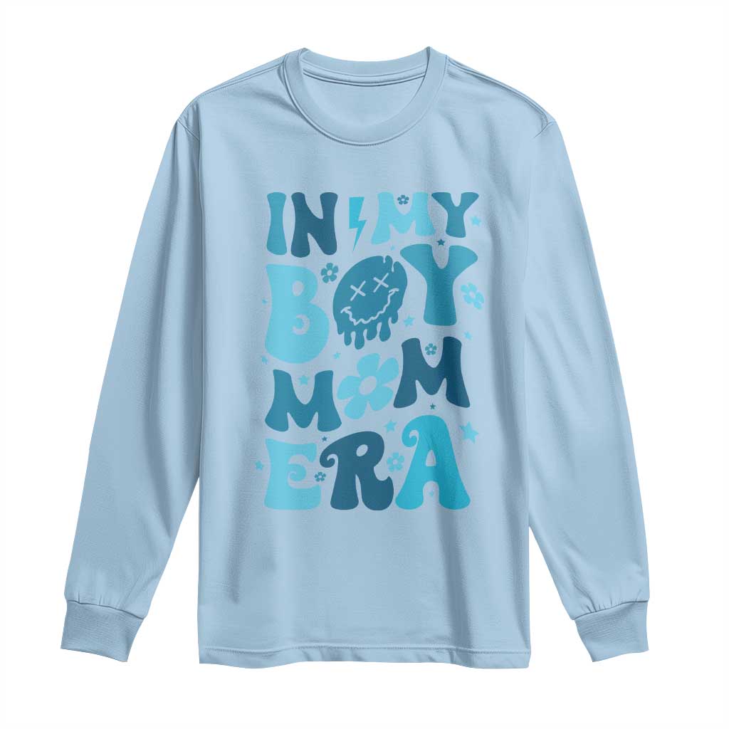 Funny In My Boy Mom Era Long Sleeve Shirt Mother's Day
