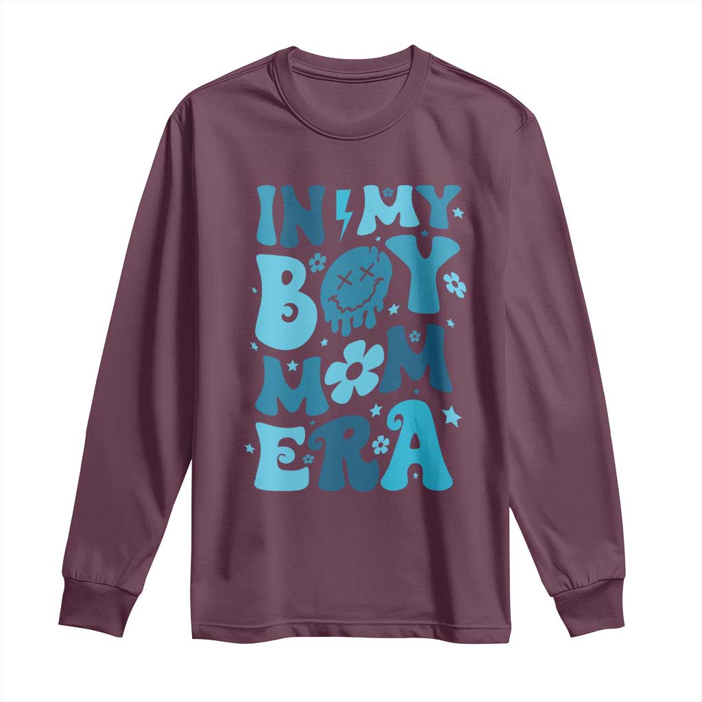 Funny In My Boy Mom Era Long Sleeve Shirt Mother's Day