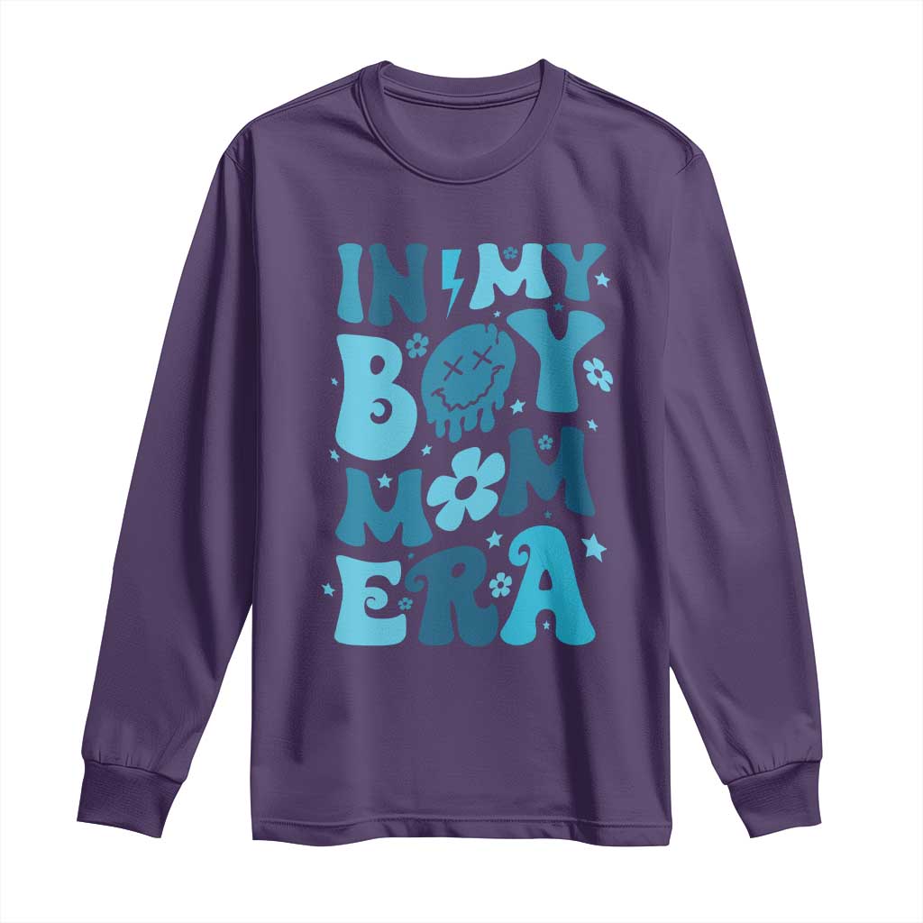 Funny In My Boy Mom Era Long Sleeve Shirt Mother's Day