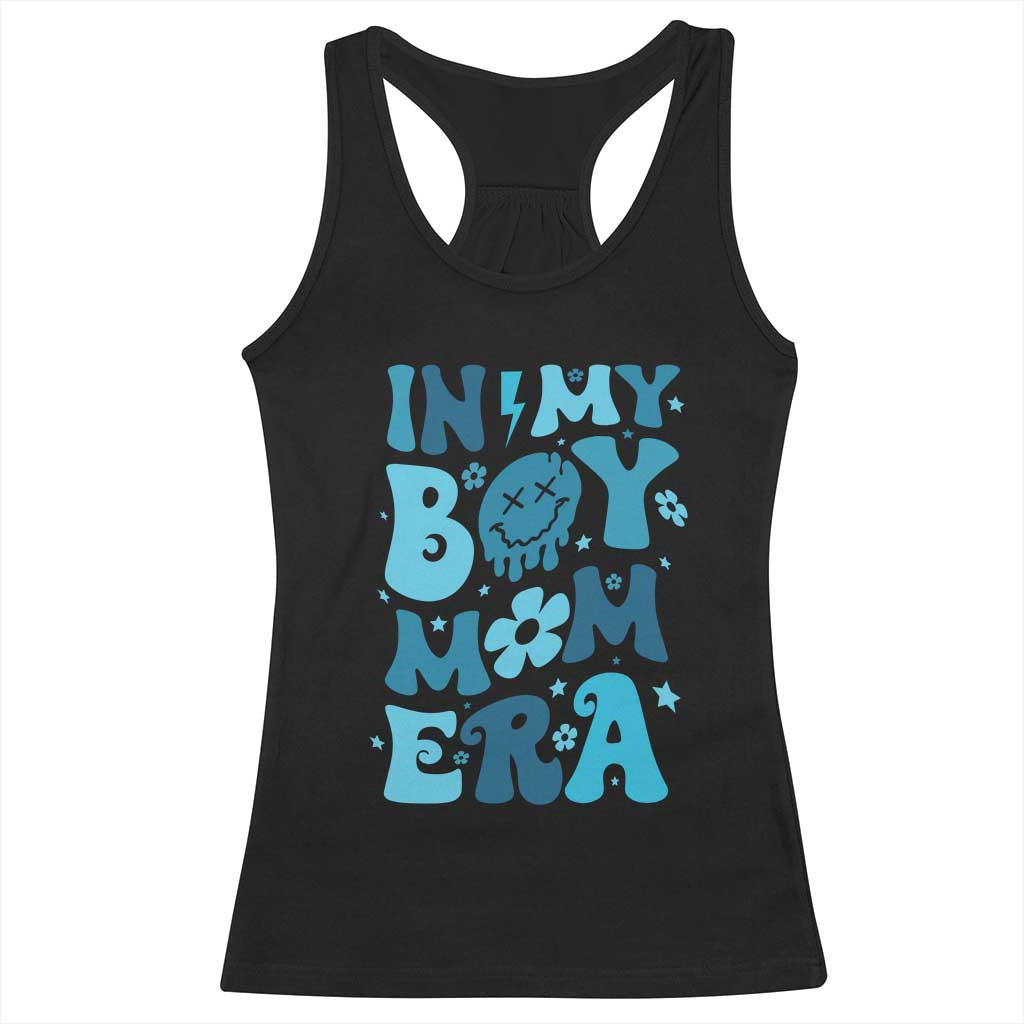 Funny In My Boy Mom Era Racerback Tank Top Mother's Day
