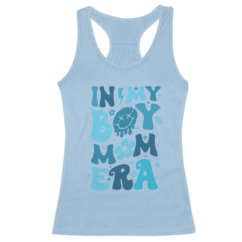 Funny In My Boy Mom Era Racerback Tank Top Mother's Day