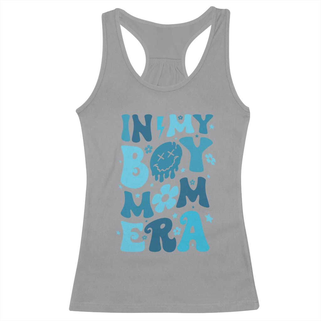 Funny In My Boy Mom Era Racerback Tank Top Mother's Day