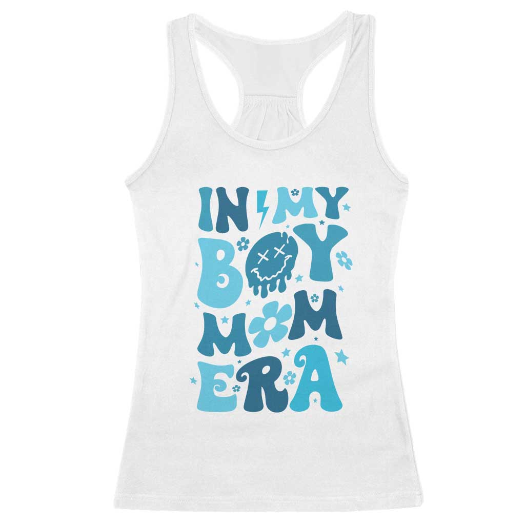Funny In My Boy Mom Era Racerback Tank Top Mother's Day