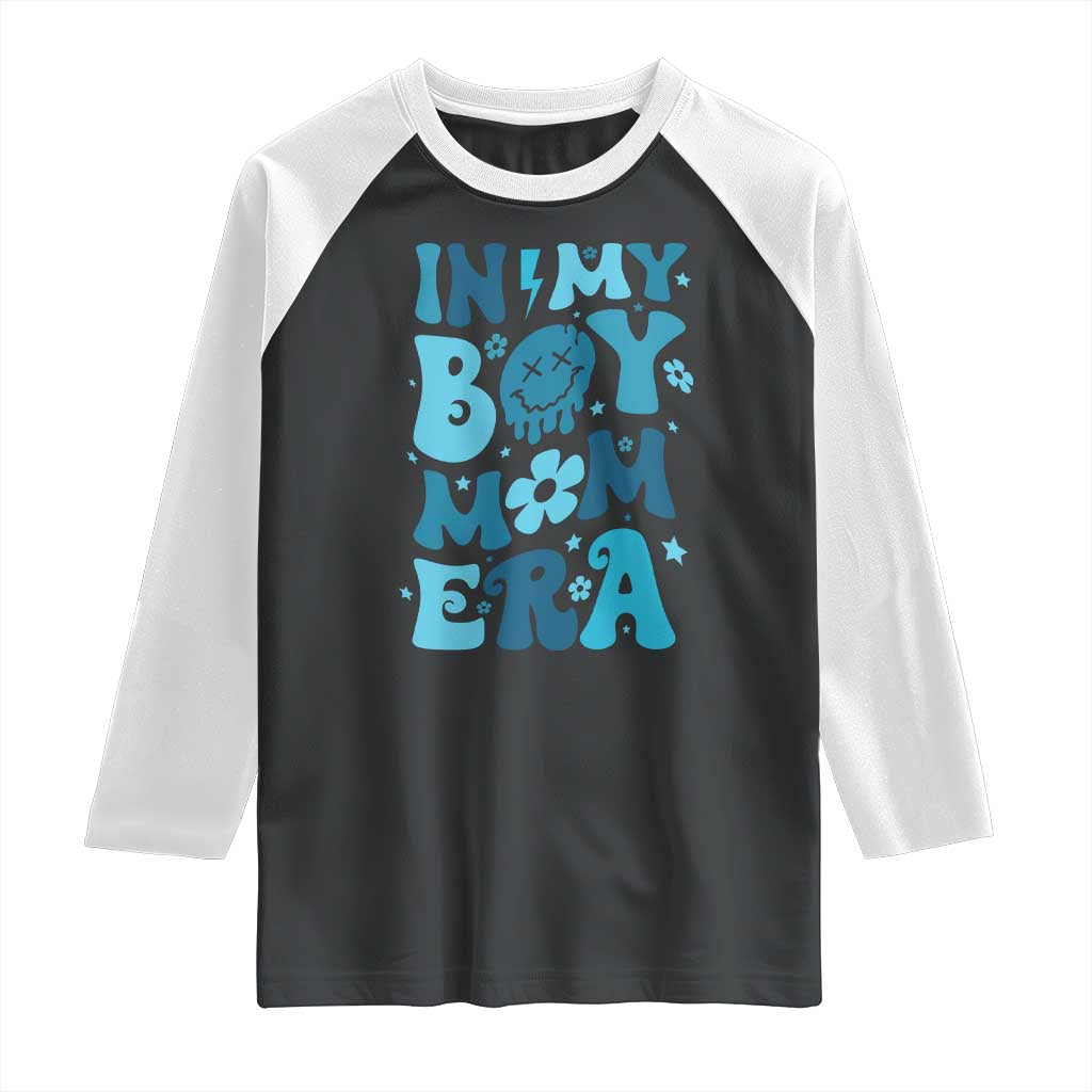 Funny In My Boy Mom Era Raglan Shirt Mother's Day