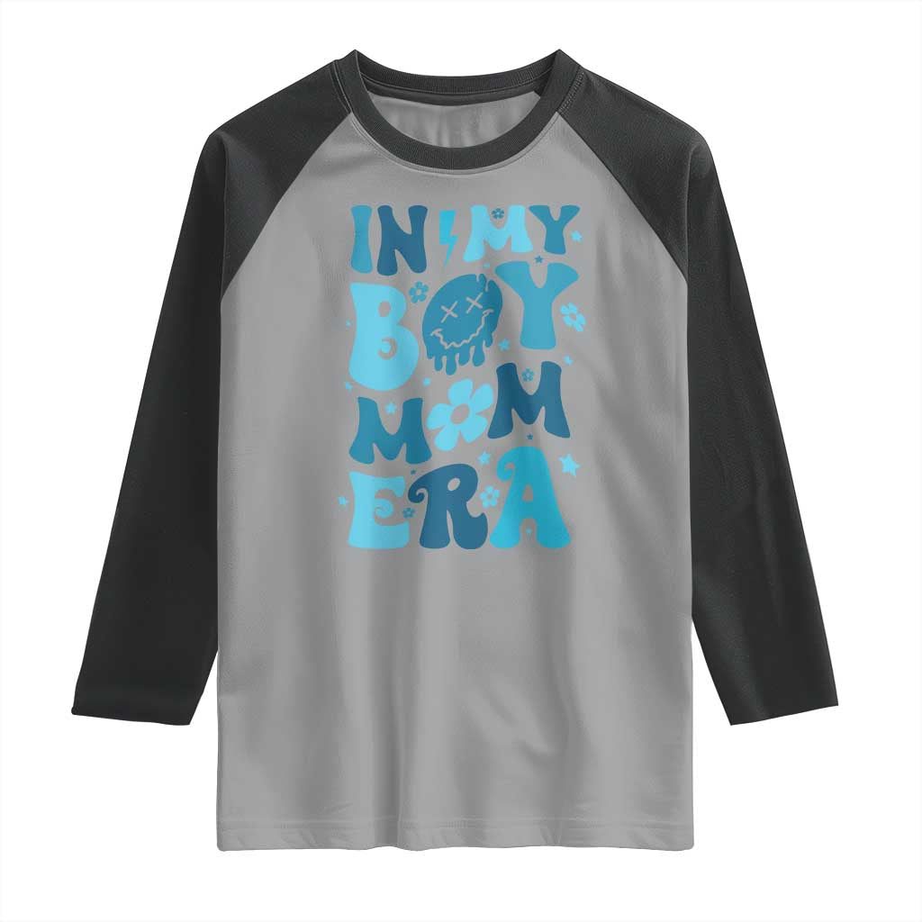 Funny In My Boy Mom Era Raglan Shirt Mother's Day