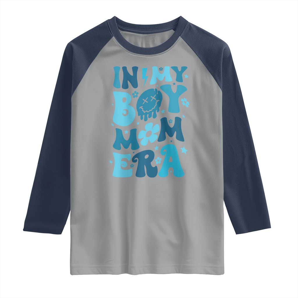 Funny In My Boy Mom Era Raglan Shirt Mother's Day