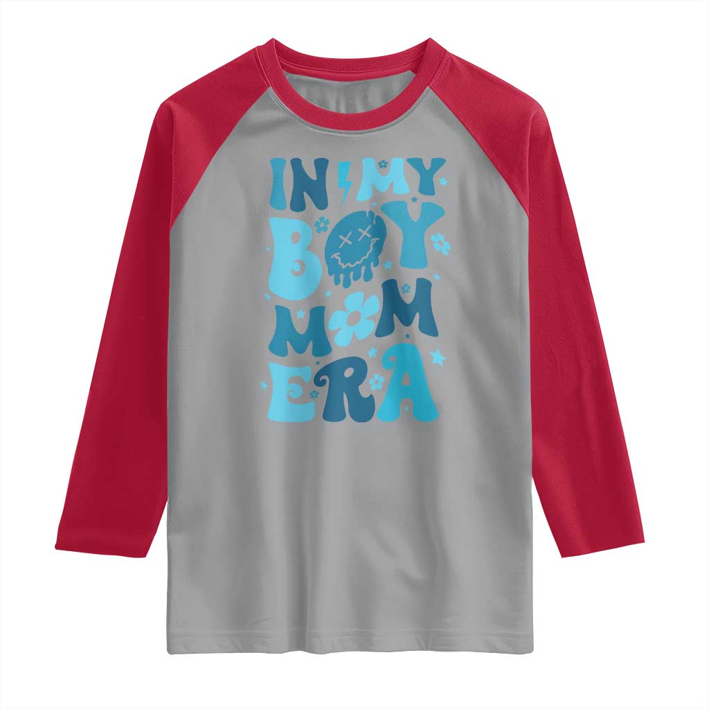 Funny In My Boy Mom Era Raglan Shirt Mother's Day