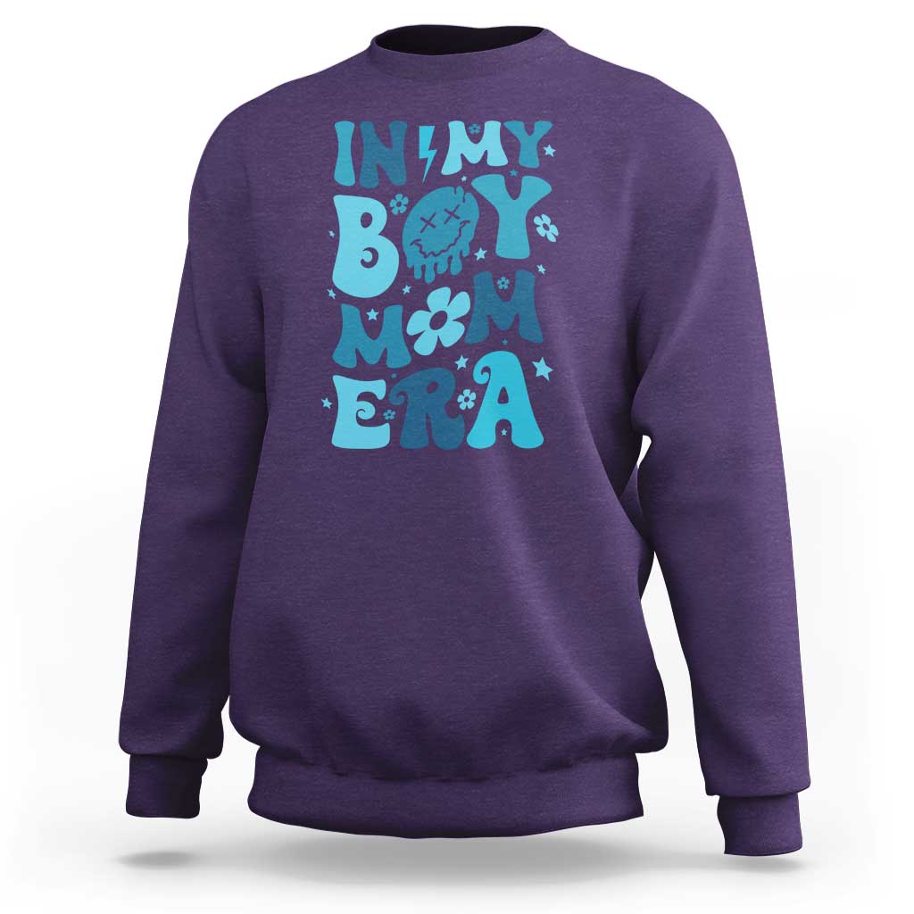 Funny In My Boy Mom Era Sweatshirt Mother's Day