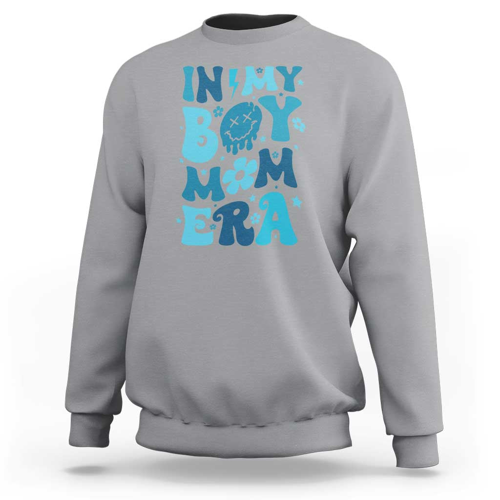 Funny In My Boy Mom Era Sweatshirt Mother's Day