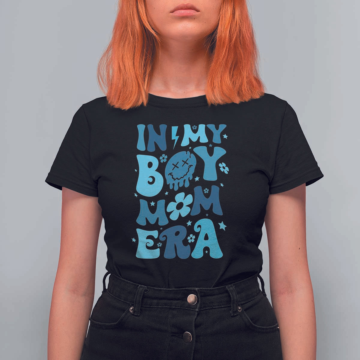 Funny In My Boy Mom Era T Shirt For Women Mother's Day