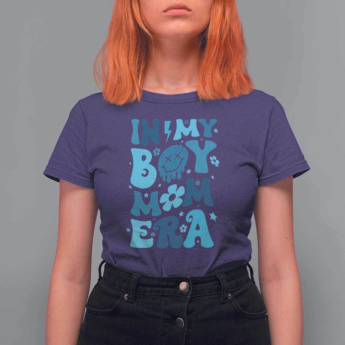 Funny In My Boy Mom Era T Shirt For Women Mother's Day