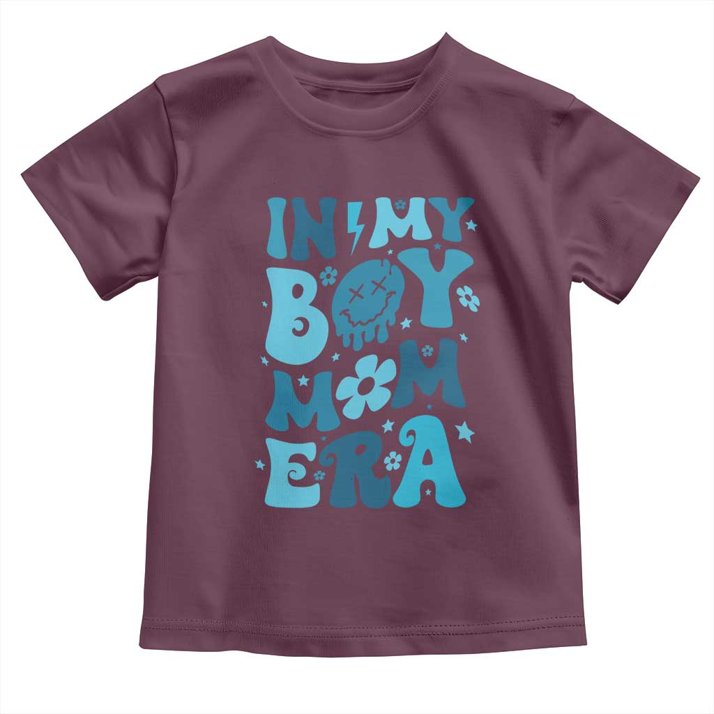 Funny In My Boy Mom Era Toddler T Shirt Mother's Day