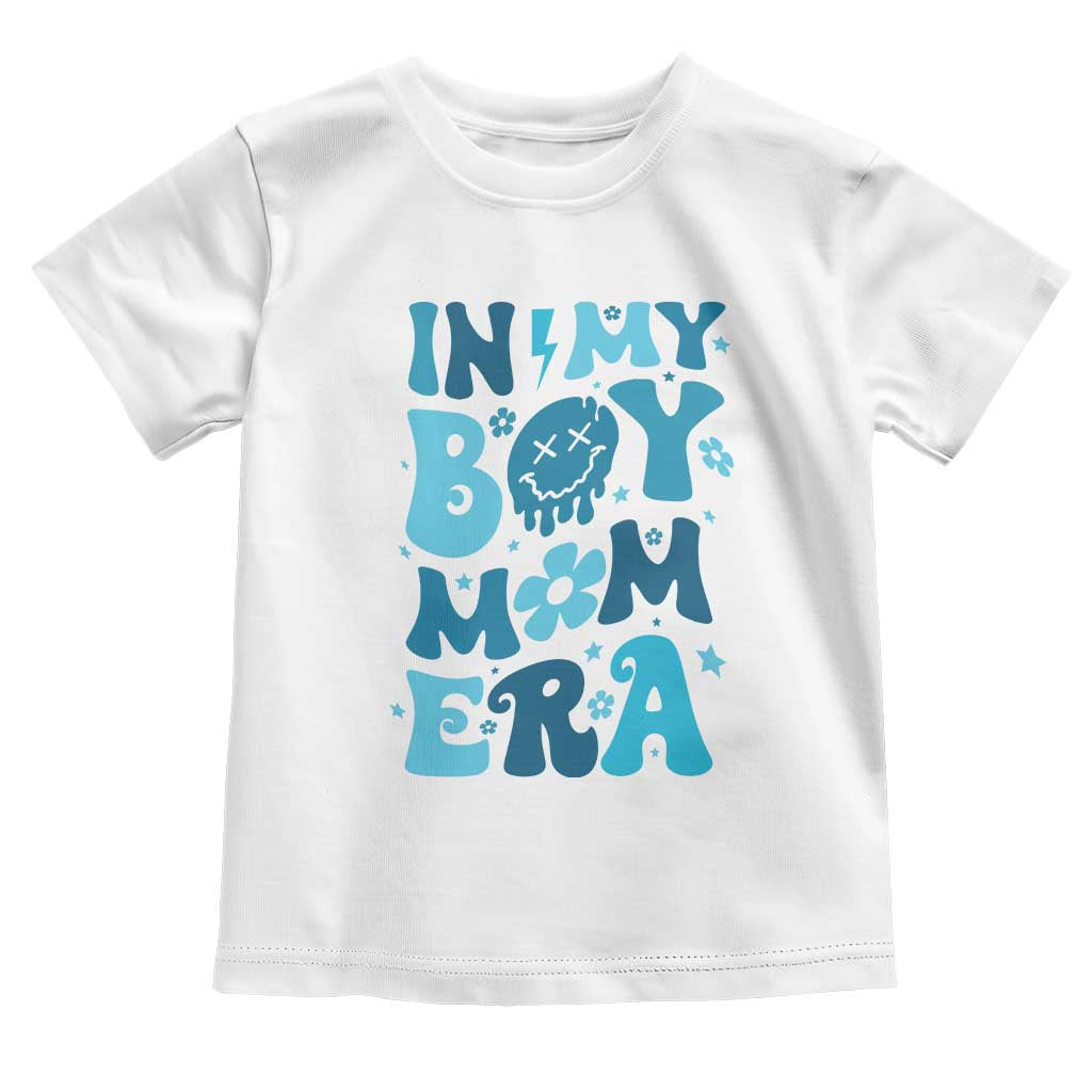 Funny In My Boy Mom Era Toddler T Shirt Mother's Day