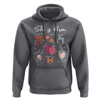 Mama Christian Religious Hoodie She Is Mom Mother's Day Jesus Flowers Bow