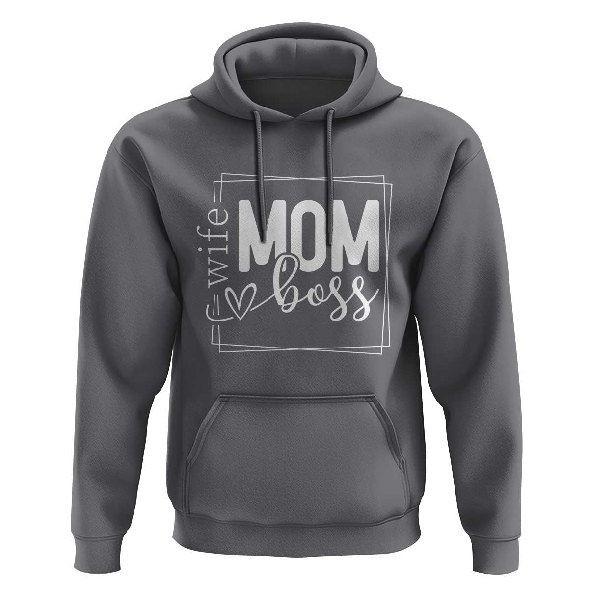 Funny Wife Mom Boss Hoodie Motherhood Mother's Day