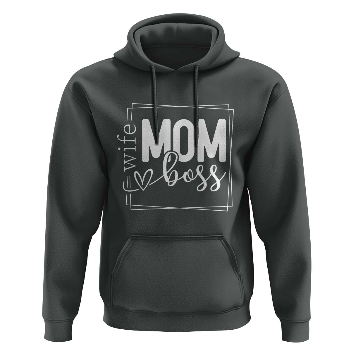 Funny Wife Mom Boss Hoodie Motherhood Mother's Day