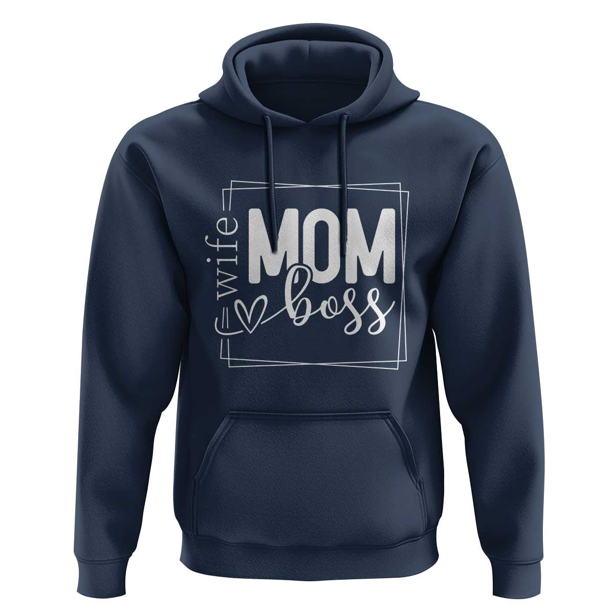 Funny Wife Mom Boss Hoodie Motherhood Mother's Day