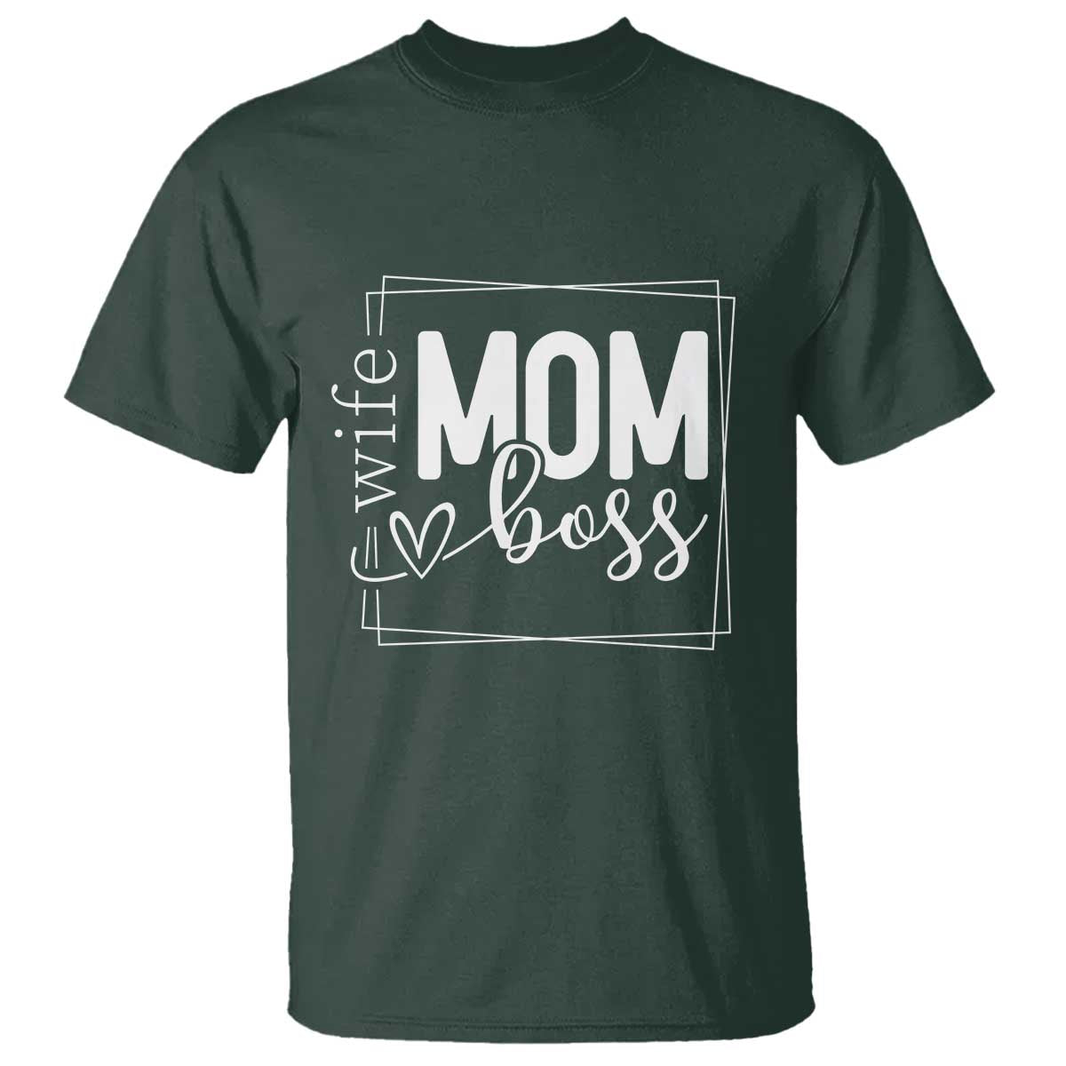 Funny Wife Mom Boss T Shirt Motherhood Mother's Day