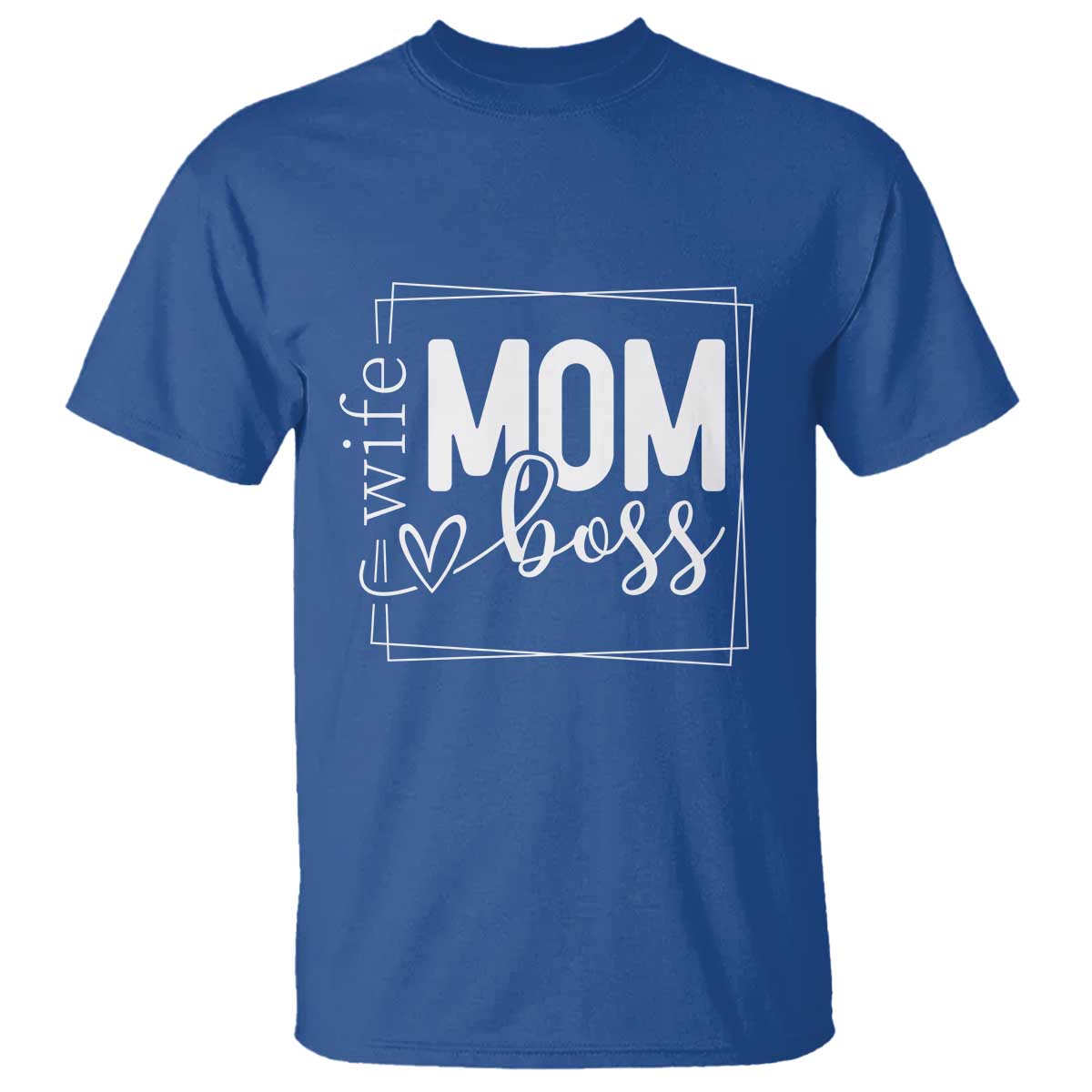 Funny Wife Mom Boss T Shirt Motherhood Mother's Day